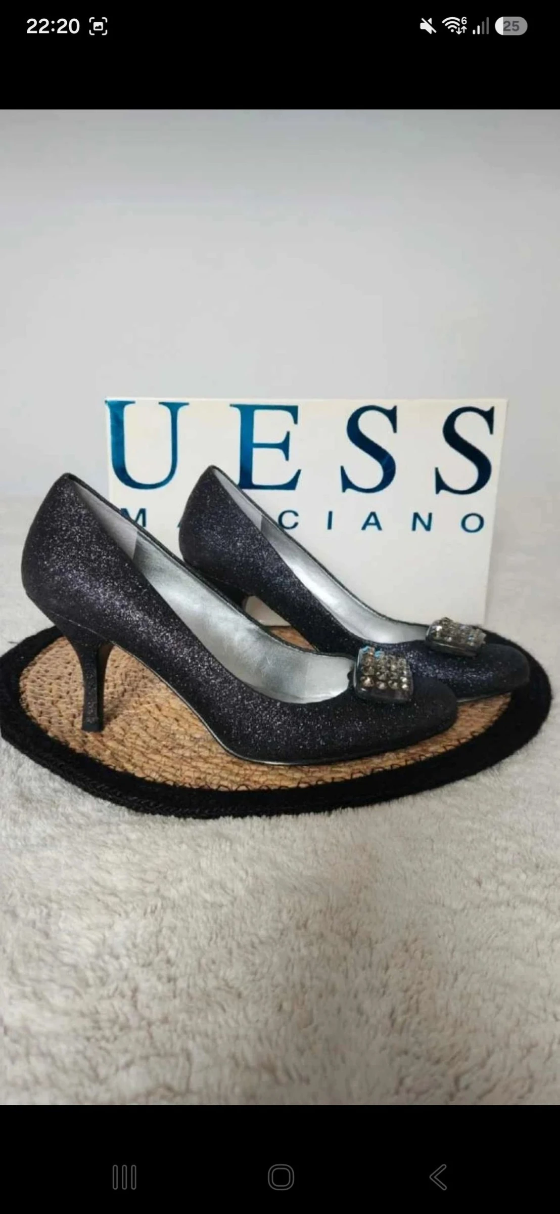Escarpines GUESS by Marciano con lentejuelas y strass ●Talla 37●🌸 – photo 3